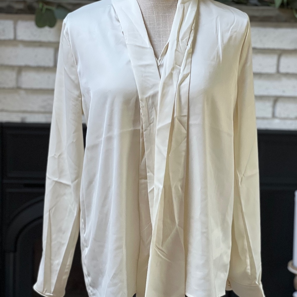 Lauren James NWT Margot Top Ivory M